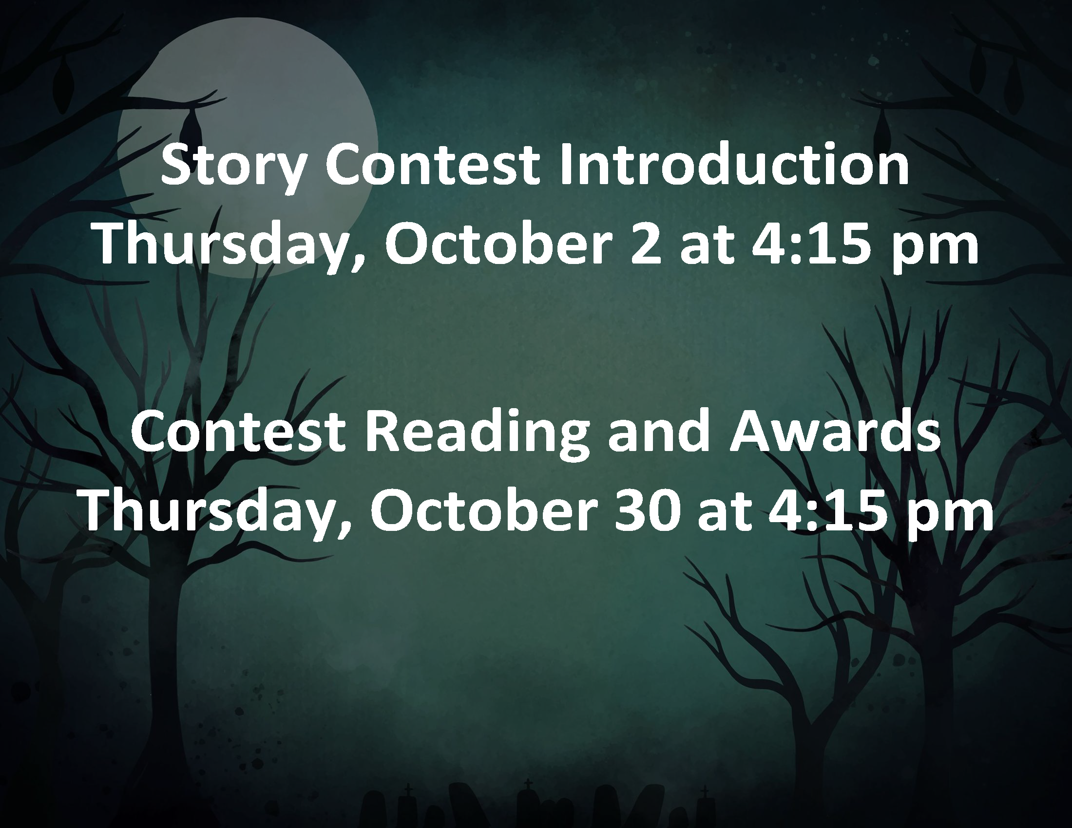 Spooky Story Contest!